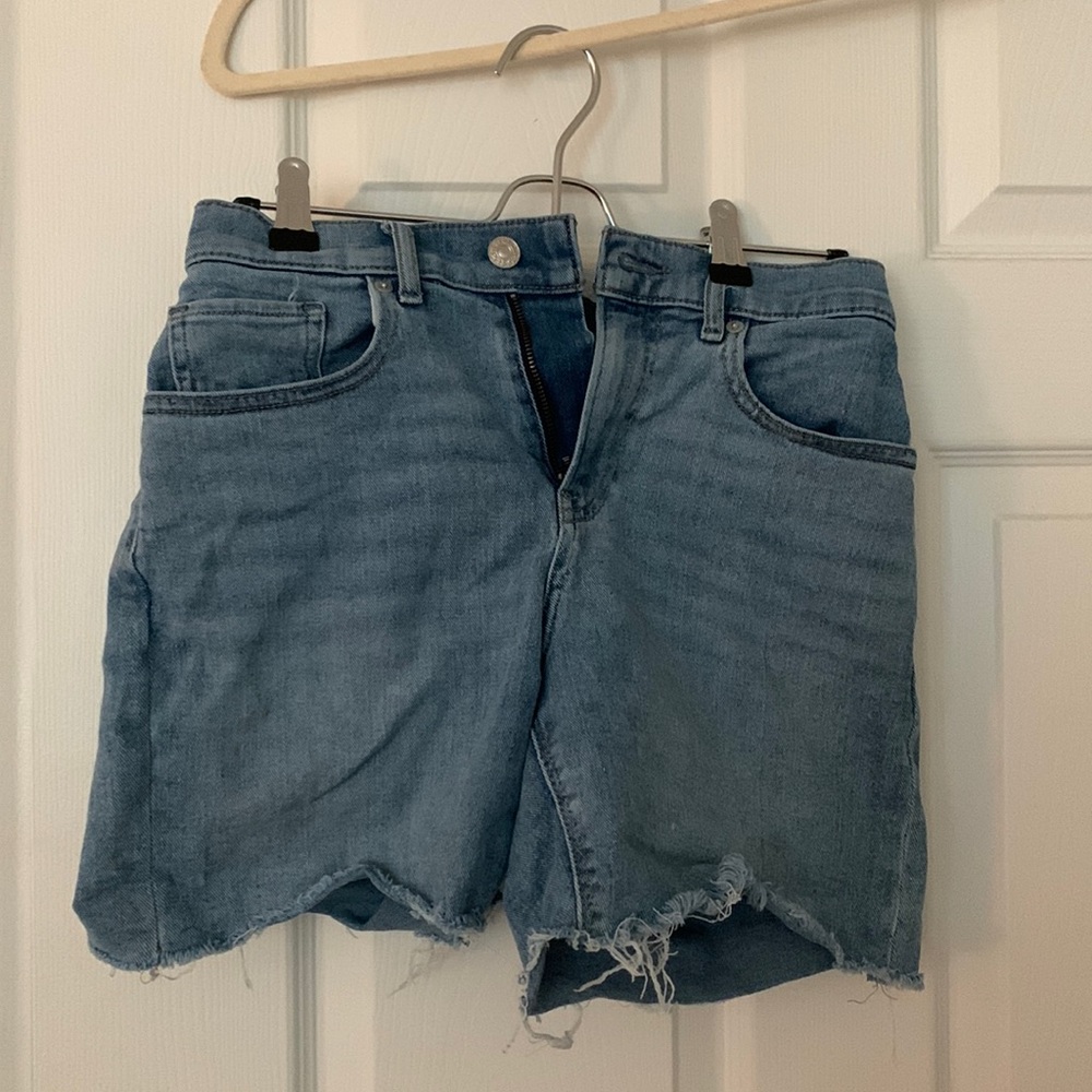 Express, high rise jean short, size 00, comfy and cute